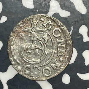 1624 Poland 1/24 Thaler Lot#T6417 Silver! Nice!