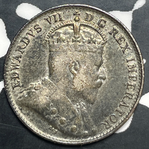 1902-H Canada 5 Cents Lot#C0290 Silver!