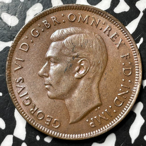 1943 (P) Australia 1 Penny Lot#D9970 High Grade! Beautiful!