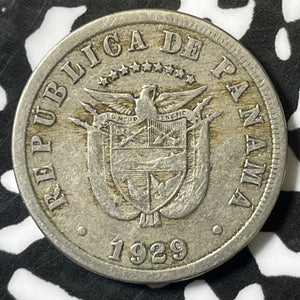 1929 Panama 5 Centesimos Lot#E4532