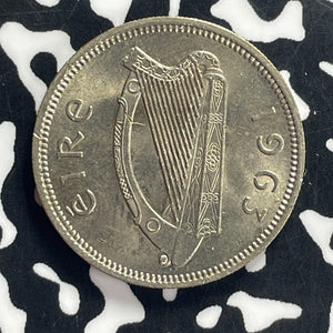1963 Ireland 1 Shilling Lot#T9154 High Grade! Beautiful!