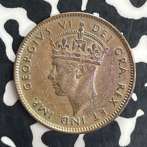 1944-C Newfoundland Small Cent Lot#T8221 Key Date! Nice!
