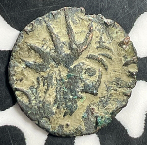 (5th Century) Great Britain AE Barbaric Radiate AE4 Lot#T1085 10mm