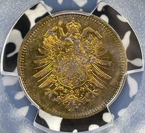 (c.1887) Canada Montreal Gesangverein Teutonia 5 Cents Token PCGS MS62 Lot#G053