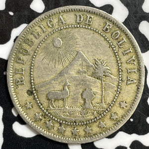 1902 Bolivia 10 Centavos Lot#E3973