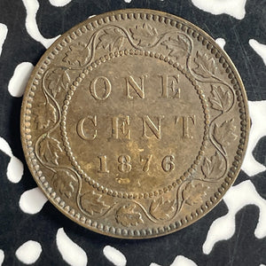 1876-H Canada Large Cent Lot#T6992