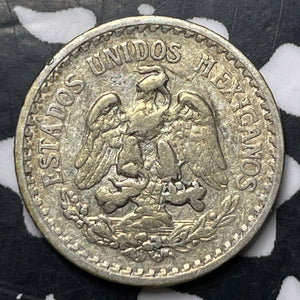 1919 Mexico 10 Centavos Lot#E9645 Silver! KM#429