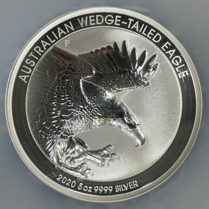 2020-P Australia Wedge Tailed Eagle $8 Dollars NGC PR70 Lot#B2328 Silver!