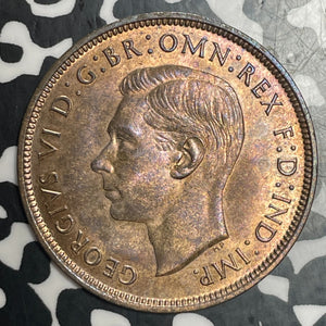 1938 Great Britain 1 Penny Lot#T3460 High Grade! Beautiful!