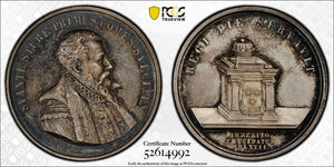(1875) Sweden Svante Sture Medal PCGS MS63 Lot#G1025 Silver! Olsen-224