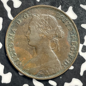 1861 Great Britain 1/2 Penny Half Penny Lot#C0523