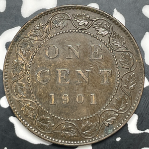 1901 Canada Large Cent Lot#C0308 Nice!