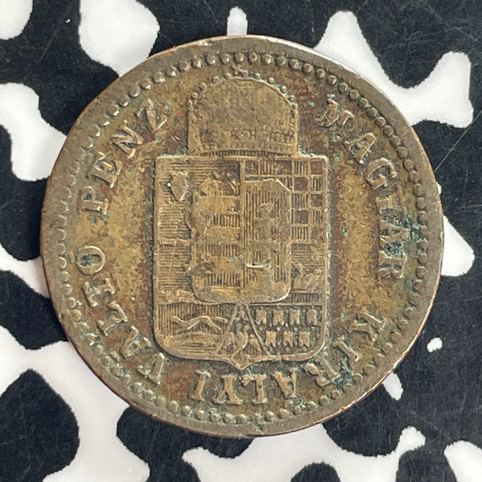 1891-KB Hungary 1 Krajczar Lot#C5038