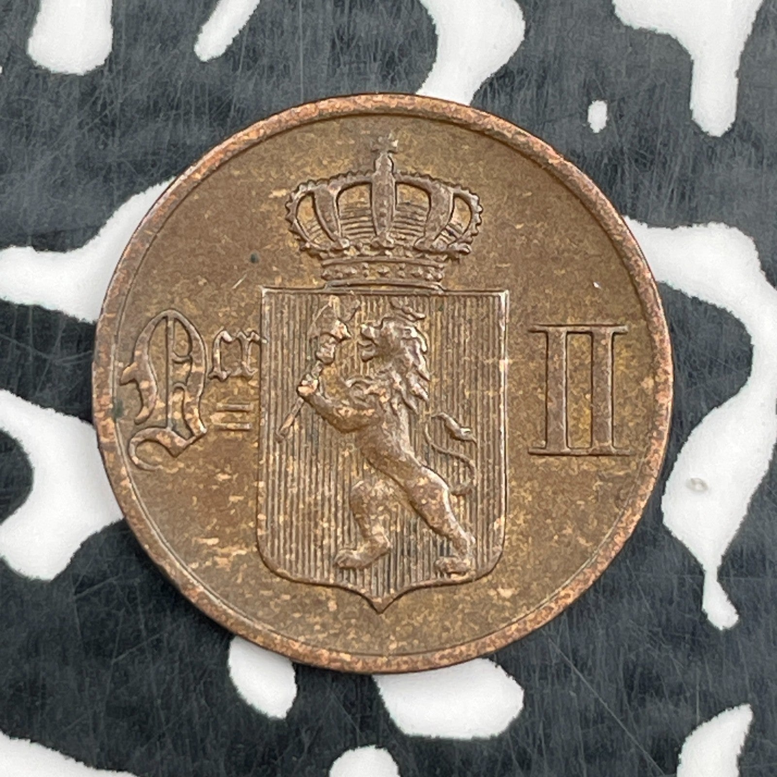 1899 Norway 1 Ore Lot#N2860 Nice!