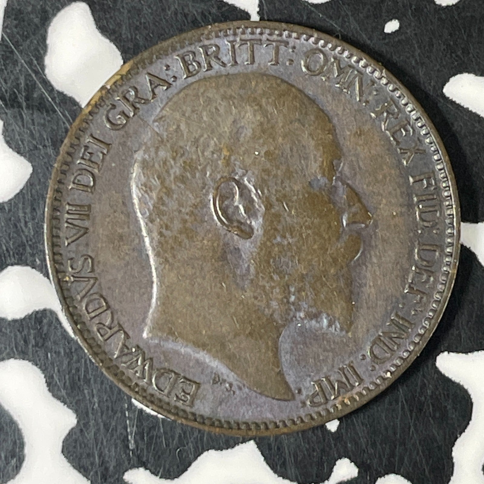 1903 Great Britain Farthing Lot#C7035 Nice!