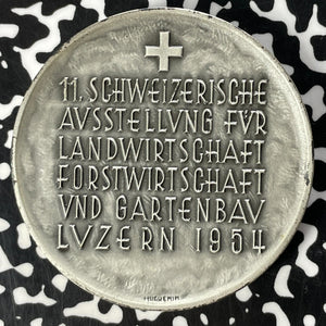 1954 Switz. Luzern 11th Agriculture, Forestry & Horticulture Medal Lot#OV1502