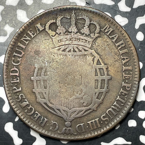 (1837) Angola 2 Macutas C/S On 1785 1 Macuta Lot#MK390 KM#51.2