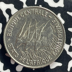1966 French Equitorial Africa 100 Francs Lot#T9191