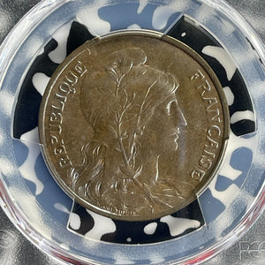 1899 France 10 Centimes PCGS MS64BN Lot#G912 Choice UNC! Gad-277, F-136