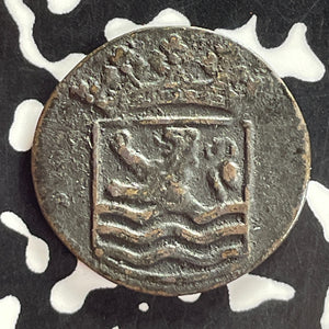 1734 Netherlands East Indies Zeeland 1 Duit Lot#T7447