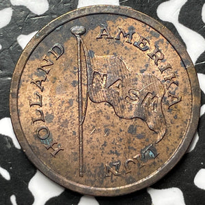 1948 Netherlands Holland America 25 Cent Token Lot#D7326
