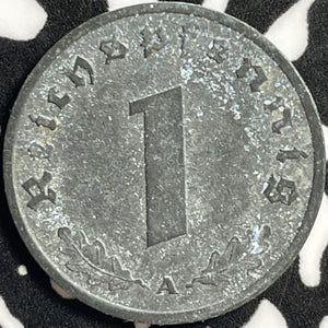 1943-A Germany 1 Pfennig Lot#D9537