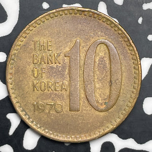 1970 Korea 10 Won Lot#C0895