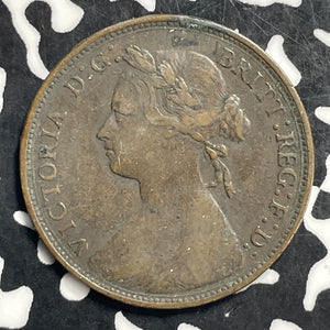 1876-H Great Britain 1/2 Penny Halfpenny Lot#C0597