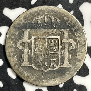 1807-TH Mexico 1 Real Lot#E5051 Silver!