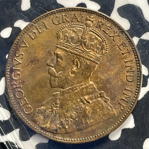 1936 Newfoundland Large Cent ICCS MS60RB Lot#OV1602 Nice UNC!