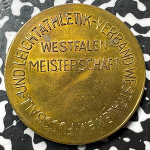 Undated Germany Westphalia Soccer Championship Medal Lot#D7343 39mm