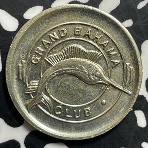 (1950) Bahamas Grand Bahamas 4 1/2 Pence Token Lot#T1567