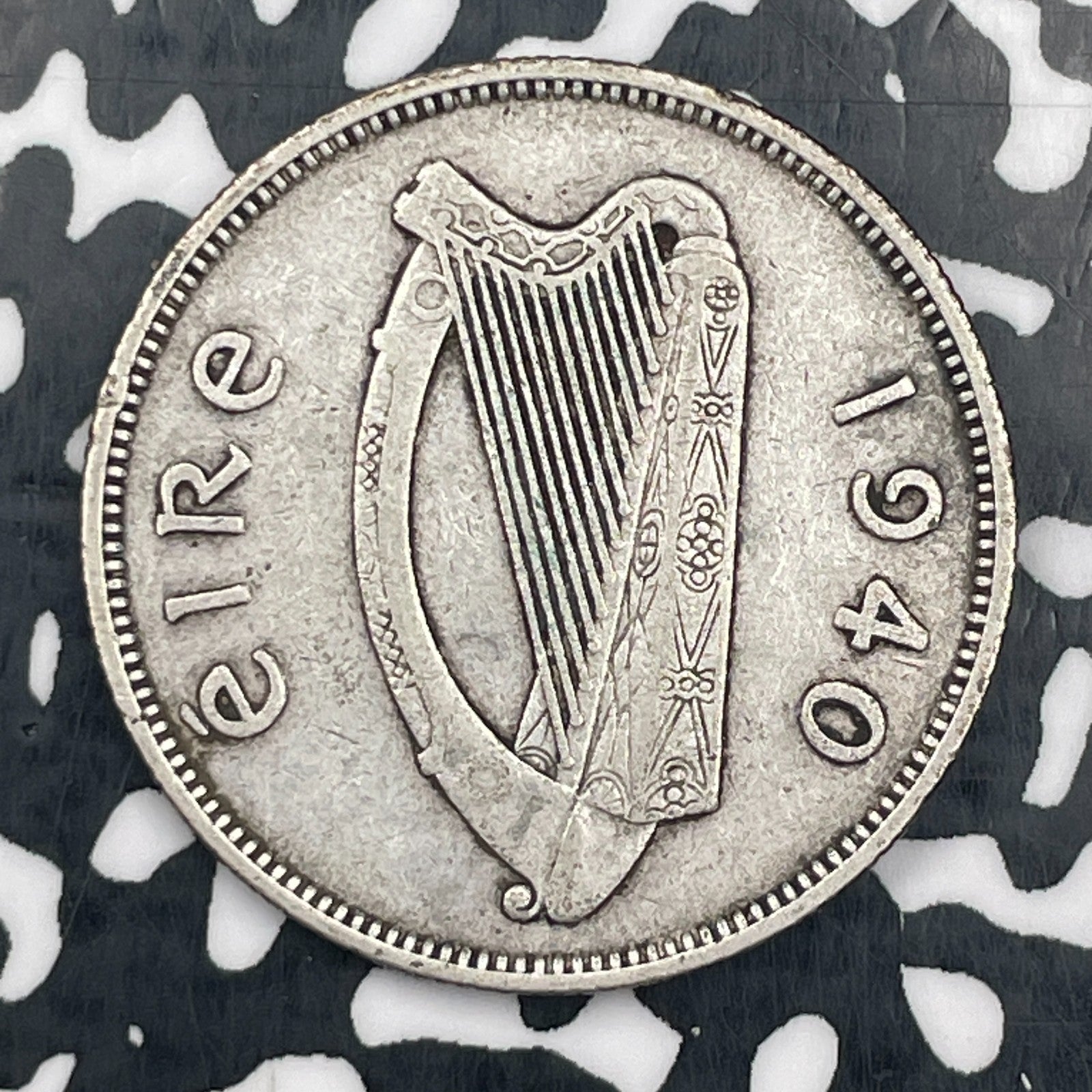 1940 Ireland 1 Florin Lot#N3122 Silver!
