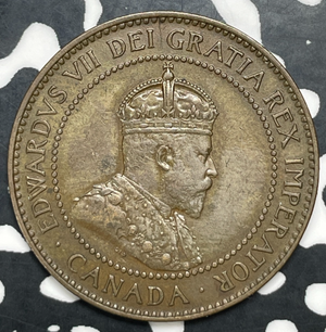 1906 Canada Large Cent Lot#C0296 Nice!