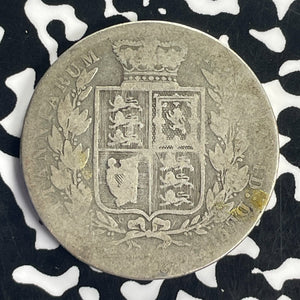 1880 Great Britain 1/2 Crown Half Crown Lot#T8670 Silver!