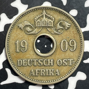 1909-J German East Africa 10 Heller Lot#T1480