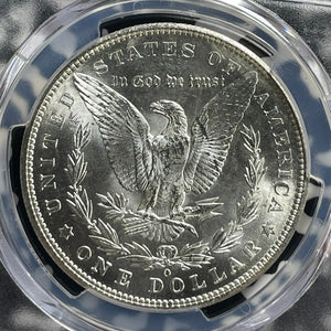 1904-O U.S. $1 Morgan Dollar PCGS MS63 Lot#G370 Silver! Choice UNC!