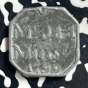 1799 Scotland Stirlingshire Denny Communion Token Lot#T7113