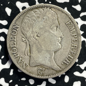 1808-A France Napoleon 5 Francs Lot#JM9810 Large Silver!