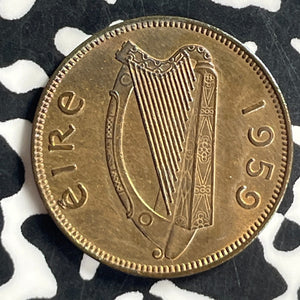 1959 Ireland Farthing Lot#T6969 High Grade! Beautiful!