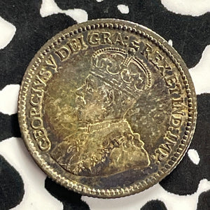 1913 Canada 5 Cents Lot#T9492 Silver! Nice!
