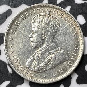 1920-M Australia 1 Shilling Lot#JM7222 Silver! Nice!