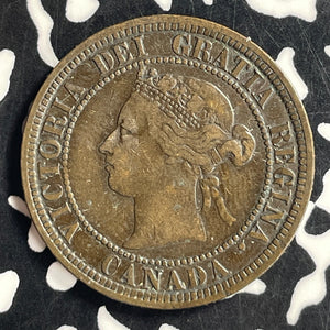 1881-H Canada Large Cent Lot#T6986 Nice!