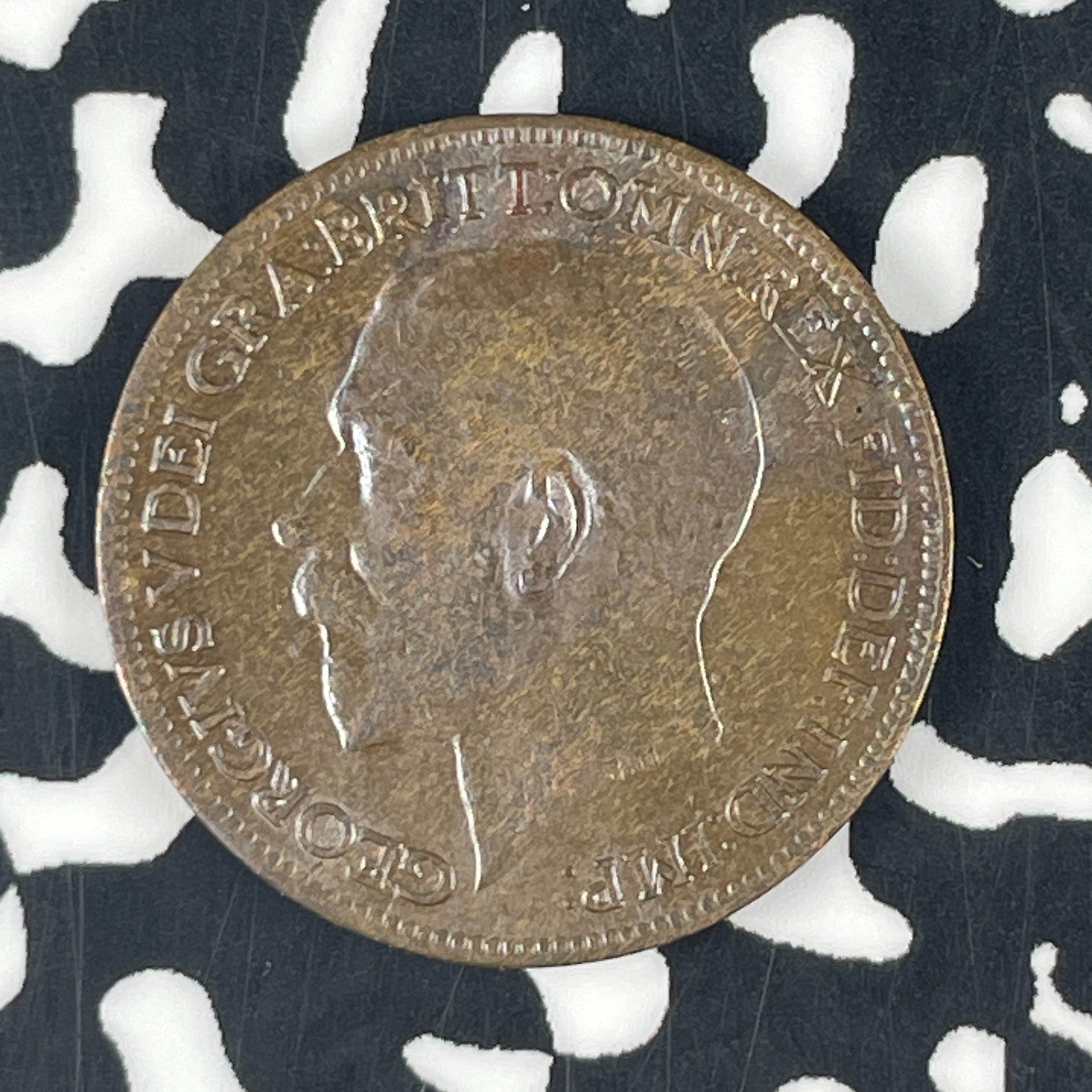 1921 Great Britain Farthing Lot#F1695 Nice!