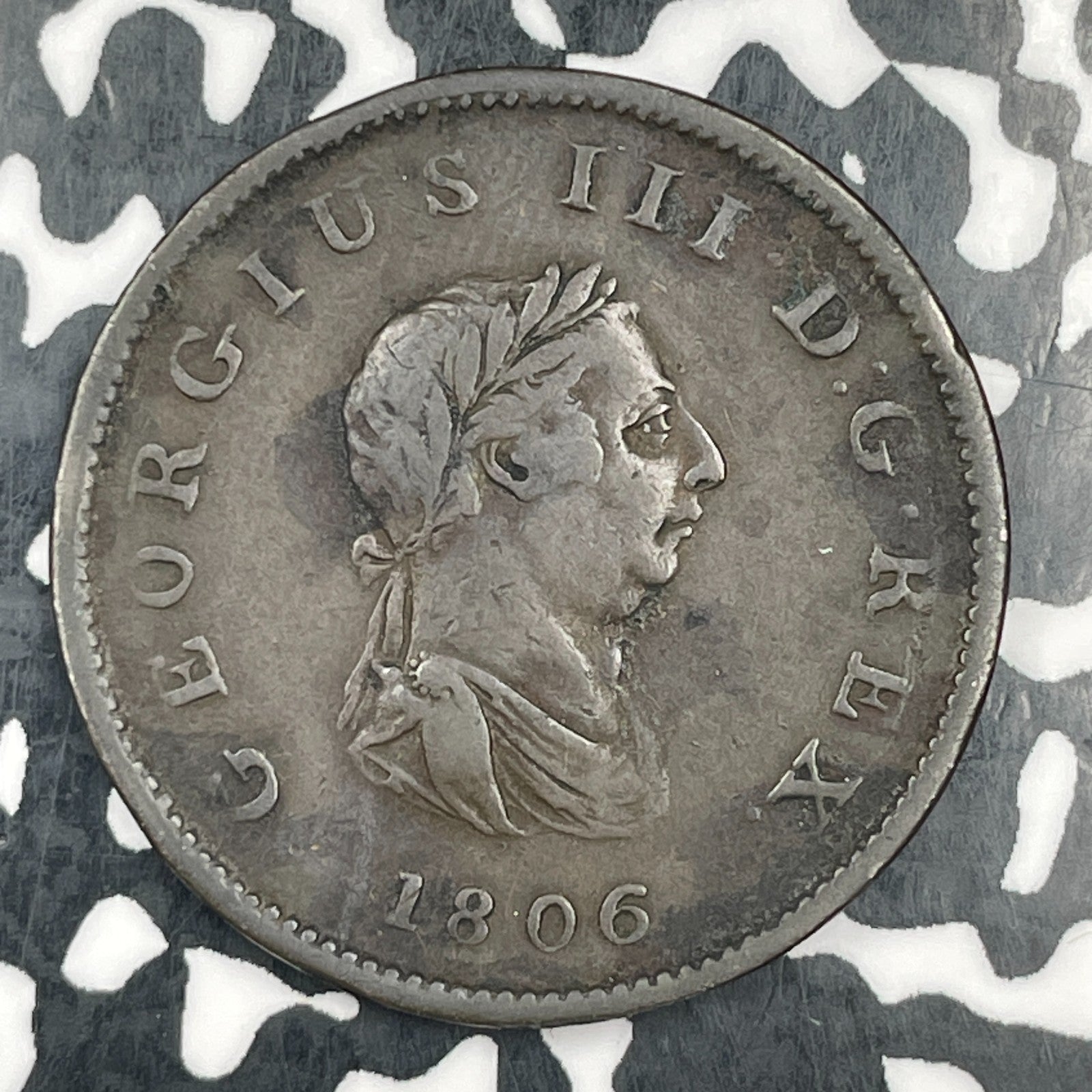 1806 Great Britain 1/2 Penny Half Penny Lot#F8718