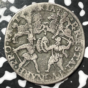 1579 Spanish Netherlands Beheading Of Edmond & Horne AR Jeton Lot#JM6726 Silver!