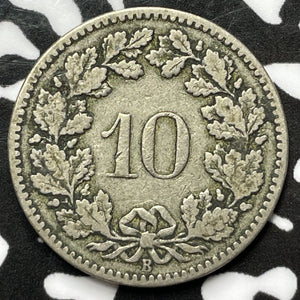 1882 Switzerland 10 Rappen Lot#M4803