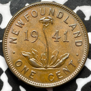 1941 Newfoundland Small Cent Lot#D3328 High Grade! Beautiful!