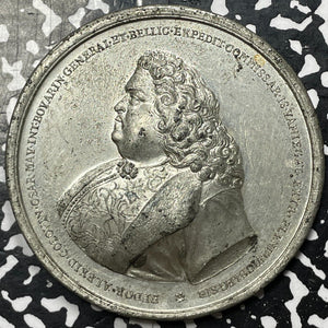 (1698) Russia Feodor Alexeyvich Golovin Medal Lot#OV656 Diakov-10.2, 59mm