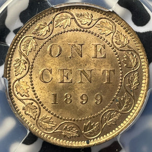 1899 Canada Large Cent PCGS MS64RB Lot#G6202 Choice UNC!